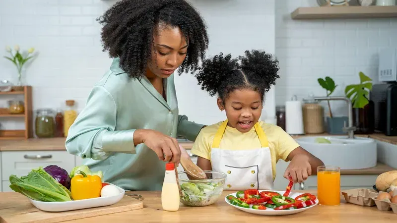 Healthy eating habits for children and families